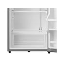MIDEA MDRD133FGG50 Refrigerator Minibar Direct Cooling 5 F, Silver