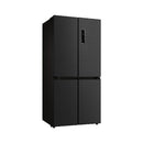 MIDEA MDRF632FIG63D Four Door Refrigerator 22 F, Black