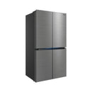 MIDEA MDRM923CIQ46M Four door Refrigerator, Silver