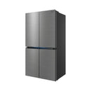 MIDEA MDRM923CIQ46M Four door Refrigerator, Silver