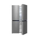 MIDEA MDRM923CIQ46M Four door Refrigerator, Silver