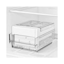 MIDEA MDRT723MTF46D Two Door Refrigerator 25 F, Stainless Steel