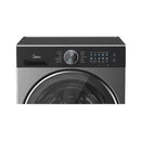 MIDEA MF210W100WB/T Automatic Front Loading Washing Machine 10 Kg, Titanium Black