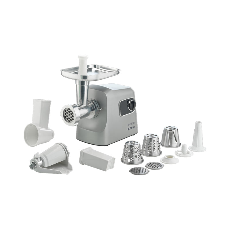 GORENJE MG2500DS   Grinder Three Grinding Plates 2500W, Silver فرامة لحم جورنجي
