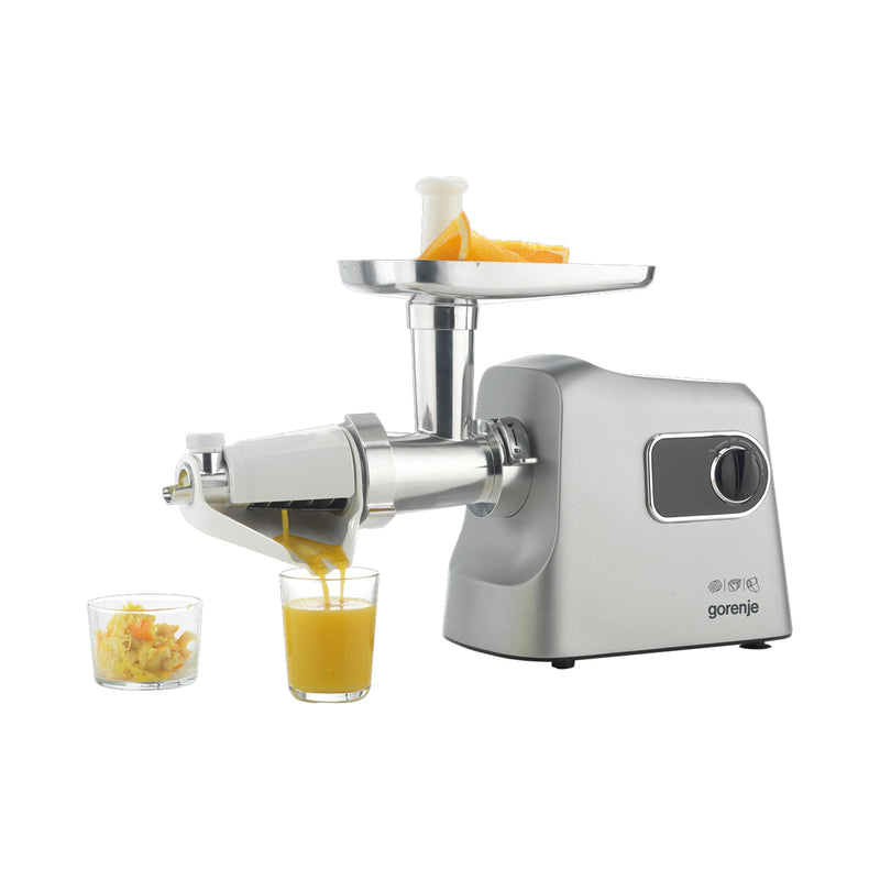GORENJE MG2500DS   Grinder Three Grinding Plates 2500W, Silver فرامة لحم جورنجي