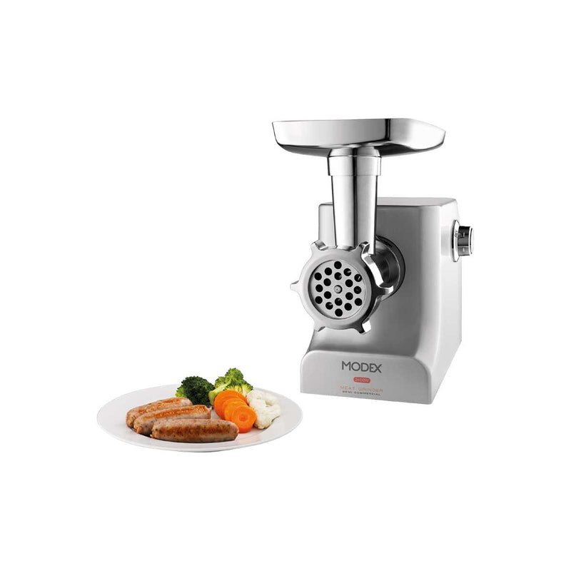 MODEX MG595 Meat Grinder 2400w Powerful Silent Motor, White