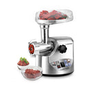 ALMATEEN MGMA498SS-CH Meat Grinder, Silver مفرمة لحم المتين