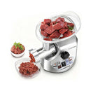 ALMATEEN MGMA498SS-CH Meat Grinder, Silver مفرمة لحم المتين