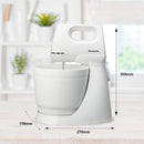 PANASONIC MK-GB3WTZ Stand Mixer For Home Baking Needs, White