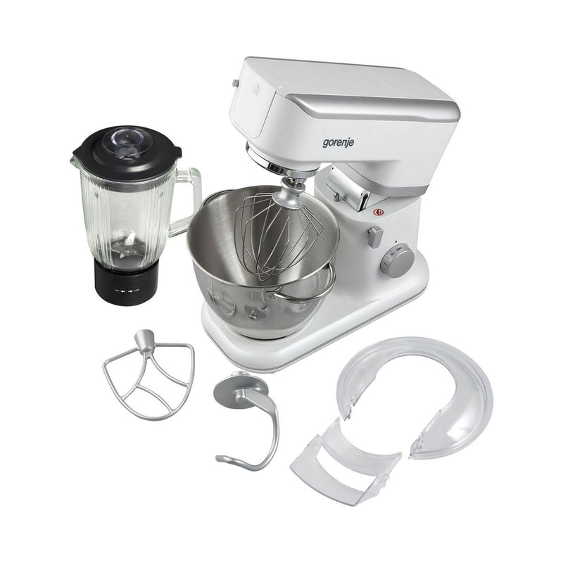 GORENJE MMC1000W Multi-function Food mixer, White خلاط طعام متعدد الوظائف جورنجي