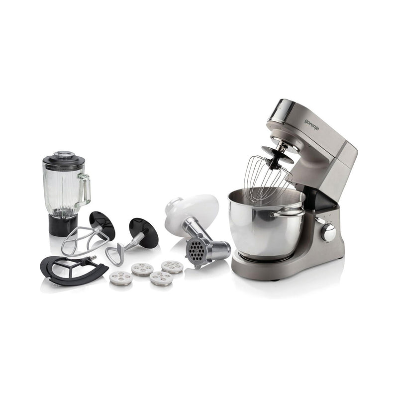 GORENJE MMC1500AL Multi-function Food mixer, Silver خلاط طعام متعدد الوظائف جورنجي