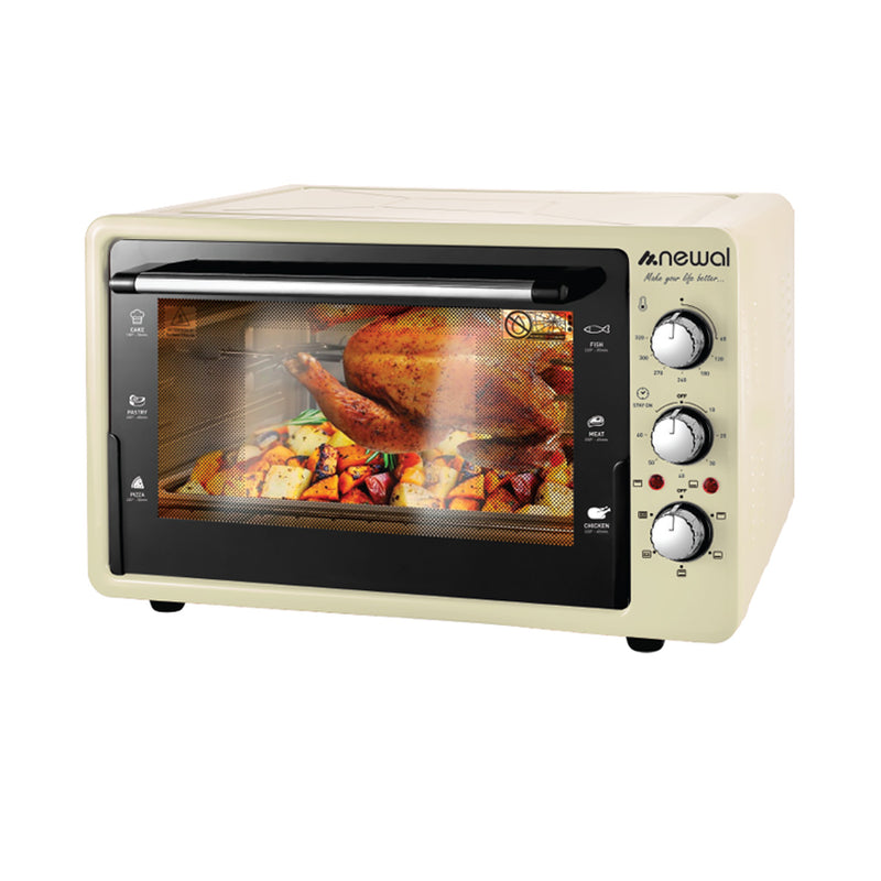 NEWAL MOV-1637/04 Microwave Oven, 36 L Capacity, 1800W, Beige فرن نوال