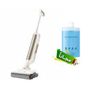 MOVA M10 Wet and Dry Upright Vacuum Cleaner, White + Free gift مكنسة كهربائية عمودية للرطب والجاف، بيضاء + هدية مجانية
