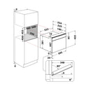 ARISTON MP 776 IX A فرن مدمج 40 لتر  اريستون