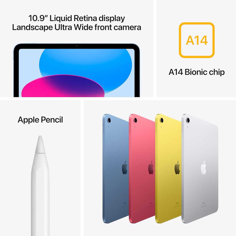 APPLE MPQ13AB-A iPad (10th Generation): with A14 Bionic chip, 10.9-inch