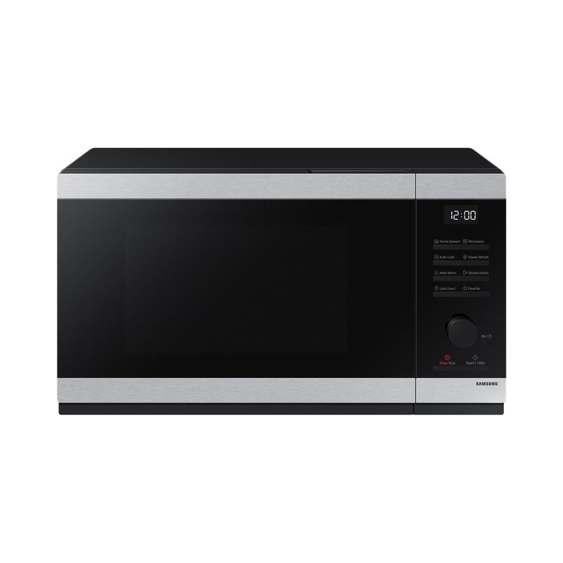 SAMSUNG MS32DG4504ATSG Solo Microwave Oven with Power Defrost and Home Dessert, 32L, Silver مايكروويف سامسونك
