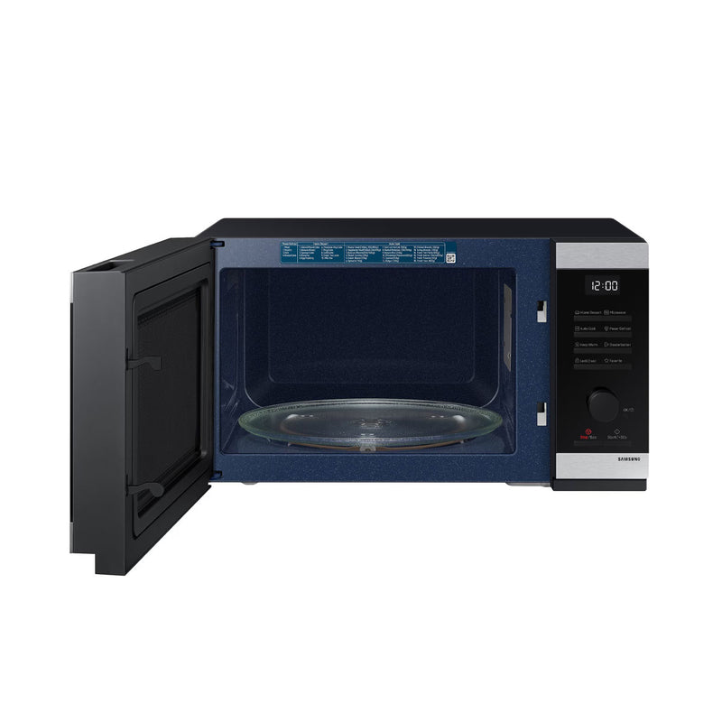 SAMSUNG MS32DG4504ATSG Solo Microwave Oven with Power Defrost and Home Dessert, 32L, Silver مايكروويف سامسونك