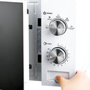 NEWAL MWO-265/03 Microwave Oven, 20 L Capacity, 700W, Red مايكروويف نوال