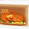 NEWAL MWO-265/03 Microwave Oven, 20 L Capacity, 700W, Red مايكروويف نوال