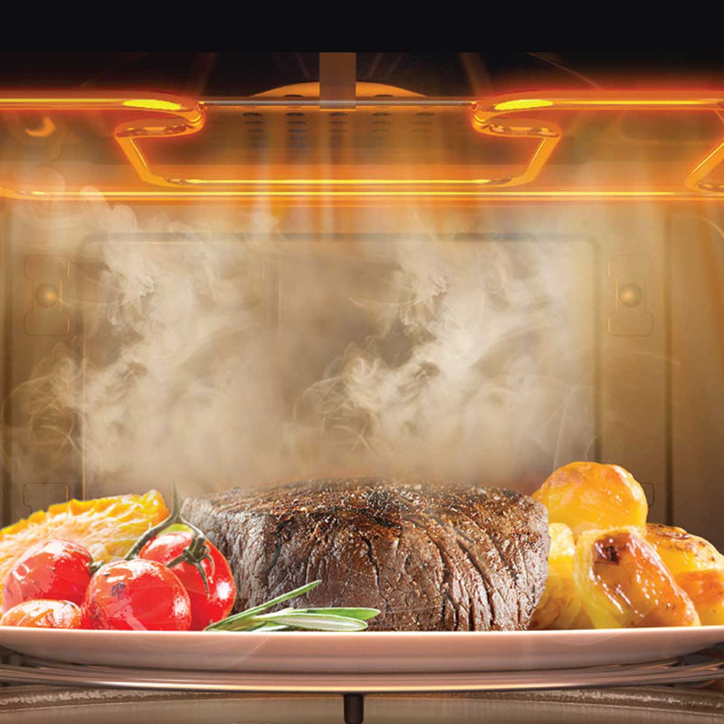 NEWAL MWO-266 Microwave Oven, 30 L Capacity, 900W, Silver مايكروويف نوال
