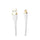 MOXOM MX-CB65 Lightning Fast Charging Cable, 3m, White