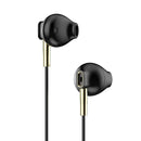 سماعة سلكية MOXOM MX-EP07 Wired Stereo Earphones 1.2m, Black