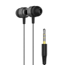 سماعة سلكية MOXOM MX-EP20 Wired Stereo Earphones 1.2m, Black