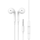 سماعة سلكية MOXOM MX-EP29 Wired Stereo Earphones 1.2m, White