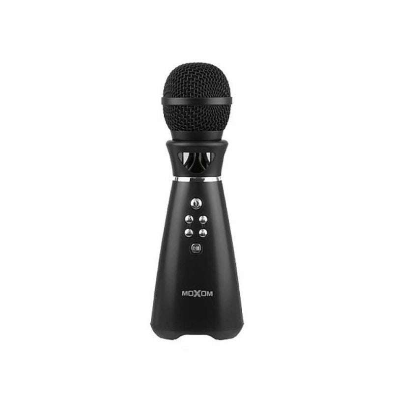 MOXOM MX-SK21 Wireless Bluetooth Karaoke Microphone Black