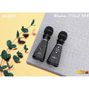 MOXOM MX-SK21 Wireless Bluetooth Karaoke Microphone Black