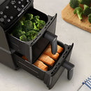 PHILIPS NA460/09 Airfryer 4000 Series Stacked Dual Basket, 10 Liters Capacity قلاية هوائية مزدوجة فلبس