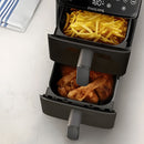 PHILIPS NA460/09 Airfryer 4000 Series Stacked Dual Basket, 10 Liters Capacity قلاية هوائية مزدوجة فلبس