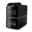 PHILIPS NA460/09 Airfryer 4000 Series Stacked Dual Basket, 10 Liters Capacity قلاية هوائية مزدوجة فلبس