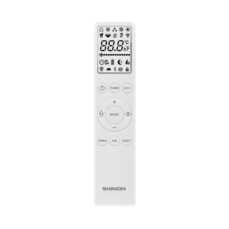 SHINON SH-SAC-25500NASMAT 2 TON, White سبلت عامودي 2 طن شينون