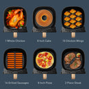 PANASONIC NF-CC600AUA Air Fryer with Gentle Steam, 6L
