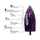 SHOWNIC NI-A2180CB Steam Iron, Purple مكوى شونك