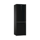 GORENJE NRK6192ABK4 Freestanding fridge freezer, Black ثلاجة و فريزر جورنجي