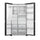 GORENJE NRS9181VBIU French Door Refrigerator, 22ft  ثلاجة 22قدم جورنجي