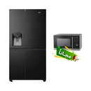 GORENJE NRS9181VBIU French Door Refrigerator, 22ft + Free gift MW34003 ثلاجة  بباب فرنسي، 22 قدم + هدية مجانية MW34003