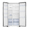 GORENJE NRS9182MXUK Freestanding 2-Door Refrigerator, Gray ثلاجة ذات بابين جورنجي