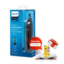 PHILIPS NT1650 Nose & Ear Trimmer + Exotic Fragrance Body Mist 200ML