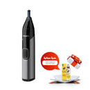 Philips NT3650 Nose, Ear & Eyebrow Trimmer Grey + Exotic Fragrance Body Mist 200ML