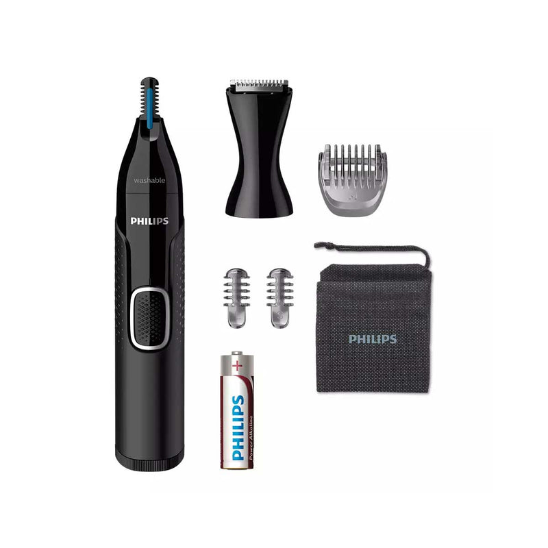 PHILIPS NT5650/16 Nose, Ear, and Eyebrow Trimmer with 5 Accessories