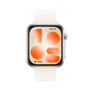 HUAWEI NIKI-B09F-WHITE WATCH FIT 5 White Fluoroelastomer Strap ساعة يدوية هيواوي