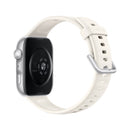 HUAWEI NIKI-B09F-WHITE WATCH FIT 5 White Fluoroelastomer Strap ساعة يدوية هيواوي