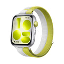 HUAWEI NIKI-B19W-SILVER WATCH FIT 5 Green-Grey Nylon Strap ساعة يدوية هيواوي