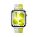 HUAWEI NIKI-B19W-SILVER WATCH FIT 5 Green-Grey Nylon Strap ساعة يدوية هيواوي