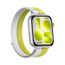 HUAWEI NIKI-B19W-SILVER WATCH FIT 5 Green-Grey Nylon Strap ساعة يدوية هيواوي