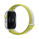 HUAWEI NIKI-B19W-SILVER WATCH FIT 5 Green-Grey Nylon Strap ساعة يدوية هيواوي