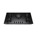 ORANGE O-6090G-1XT-CAR Built-In Gas Cooker 5 Burners, Black
